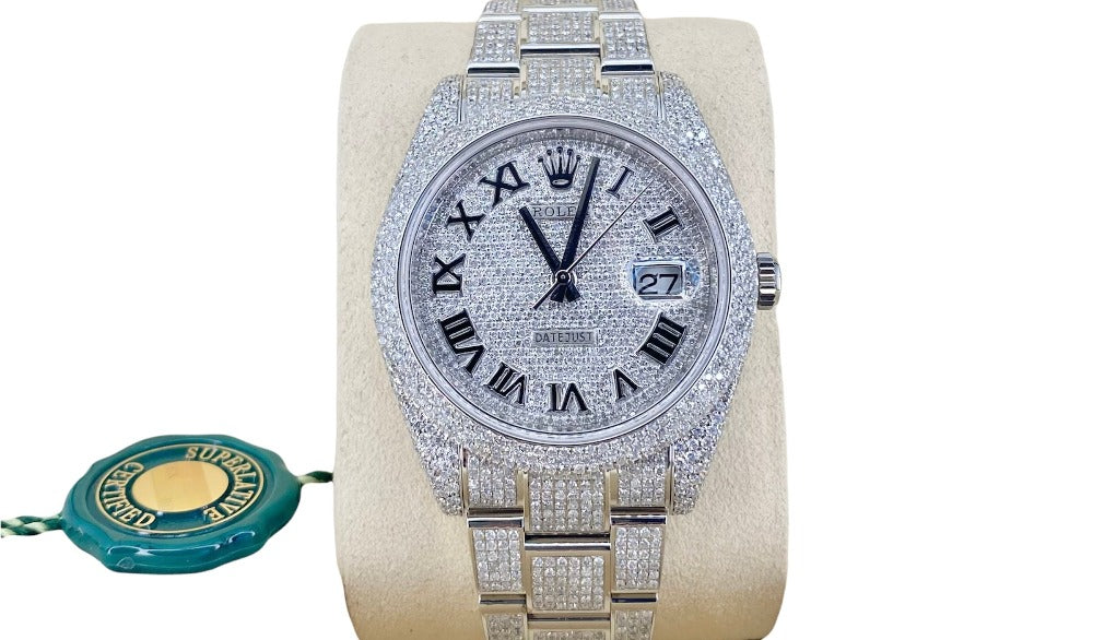 Rolex Datejust 41mm Natural Diamonds